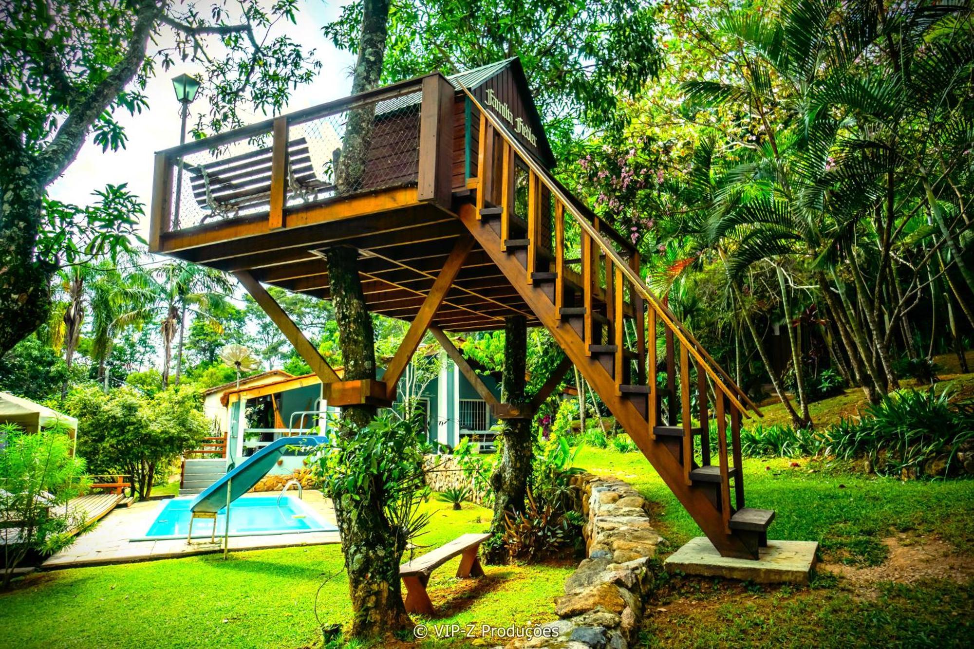 Chacara Atibaia Com Casa Na Arvore Εξωτερικό φωτογραφία